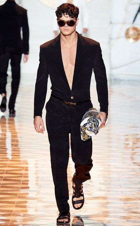 mens versace blazer|versace jumpsuit men.